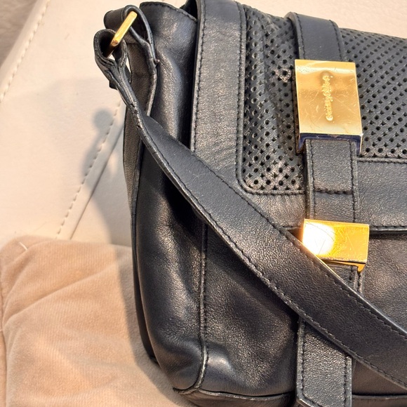 See by Chloé Erin Perforated Leather Shoulder Bag W/ Dustbag - Picture 3 of 16